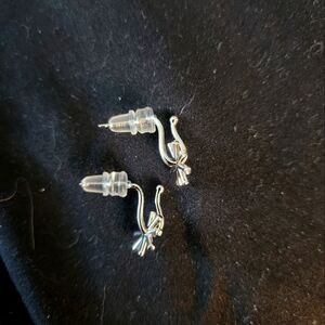 Silver Stud Earrings NWOT